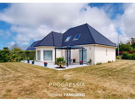 cauville-sur-mer - pavillon familial de 152 m² avec jardin  terrasse et garage