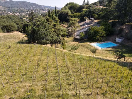 saint-péray sur un terrain arboré de plus 14 000 m2  maiso