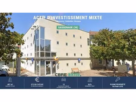 vente commerce sassenage 407 m²