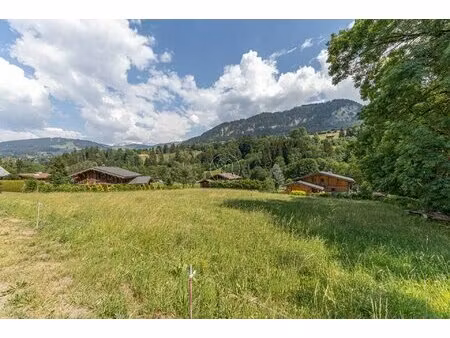 achat terrain 1 200m² megeve 74120