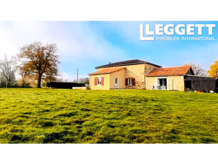 achat maison 5 pièces 128m² hiesse 16490
