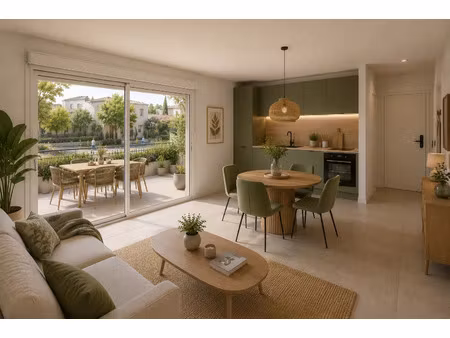 vente appartement 1 pièce 40 m² marignane (13700)