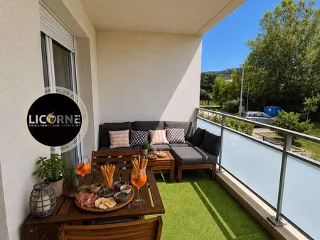 votre t3 avec terrasse et deux places extérieures à la clé de
