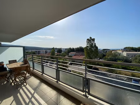 appartement 2 pièces non meublé avec garage et piscine