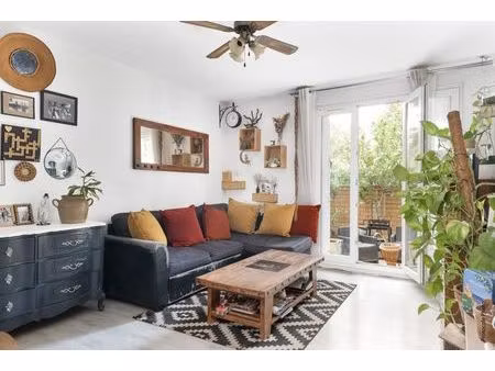 toulouse - tabar / t3 de 62 m² avec terrasse arborée de 30 m² et cave