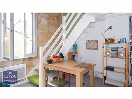 appartement à vendre 1 pièce 19 m² - talence (33) - 95 000€