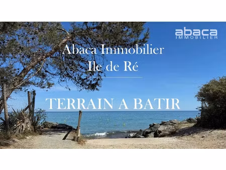 vente terrain 230 m² saint-clément-des-baleines (17590)