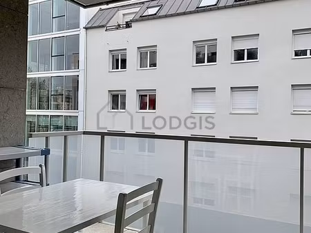 appartement 2 chambres meublé avec accès handicapé  terrasse et ascenseur