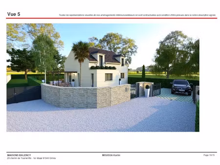vente maison neuve 6 pièces 100 m² à boutigny-sur-essonne (91820)  336 000 €