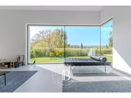 aix en provence le tholonet - maison contemporaine 192m² - 4 chambres - bureau - studio -.