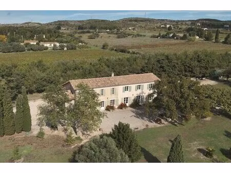bastide à vendre 10 pièces martigues (13) garage terrain 3 4 hectares proche mer