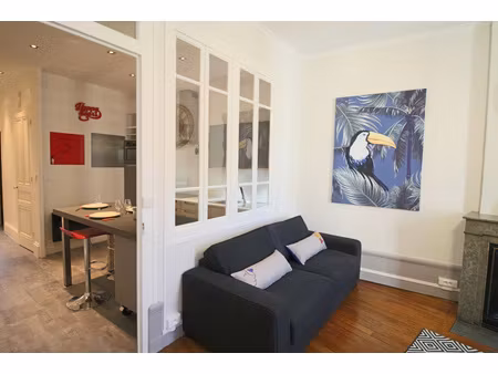spacieux t2 meuble  renove  cosy  disponible fin le 31/07 !