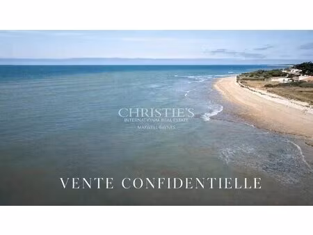 splendide villa en premiere ligne - ile de re