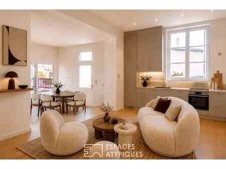 élégant appartement d'architecte au coeur de beaurivage