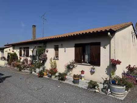 maison individuelle de plain pied avec jardin et garage