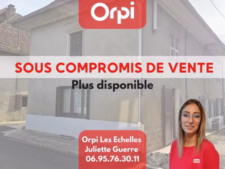 vente maison 3 pièces 68 m² saint-christophe-sur-guiers (38380)