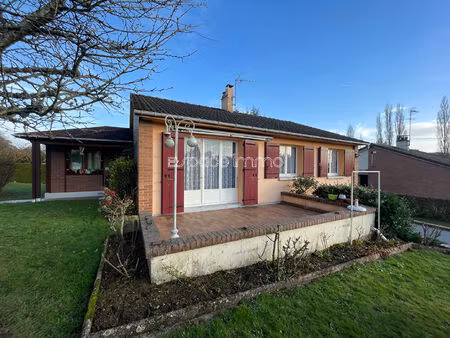 maison de plain pied - 91.29 m2 - 2 chambres - terrain de 670m² - malaunay