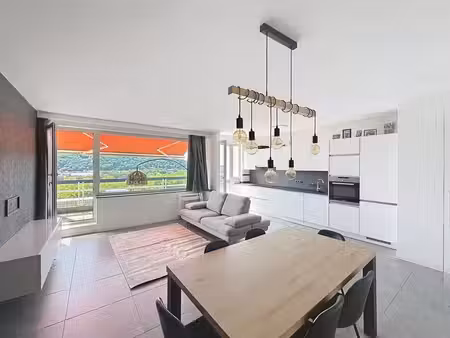 vendu ! penthouse au 9è étage / 2ch / terrasse / parking