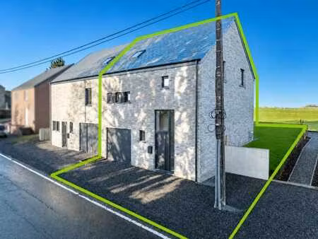superbe maison neuve avec garage proche de durbuy