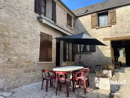 maison ancienne senlis 10min au nord - 3 chambres - jardin clos et arboré - grange.