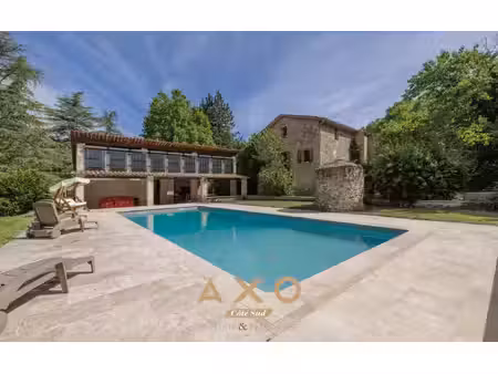 pays de forcalquier - lurs - bastide - 518 m² - 8 chambres - piscine - salle de concert -.