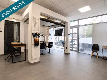 vente commerce 2 pièces 45 m² creutzwald (57150)