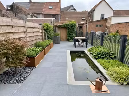maison à rénover avec jardin ensoleillé à deinze