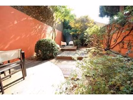 mérode  appart rez 1ch meublé avec jardin et terrasse