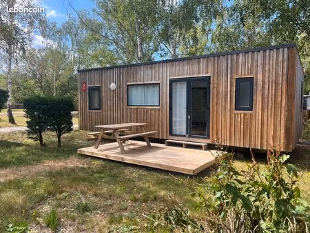 mobilhome bois climatisé