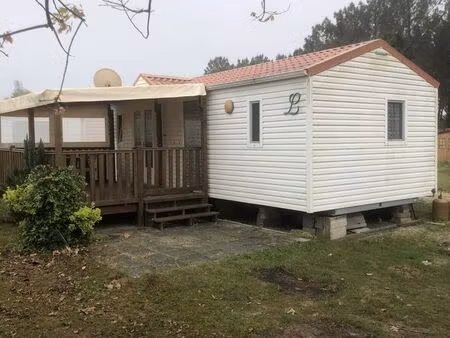 à saisir mobil-home louisiane 2 chambres + grande terrasse – 7 500