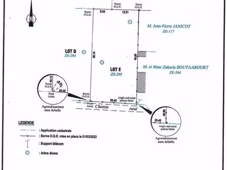 terrain constructible viabilisé