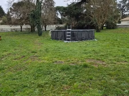 terrain 822 m² libourne