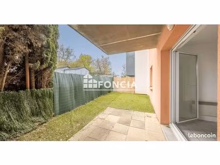 villenave d'ornon - appartement 2 pieces avec terrasse et jardinet