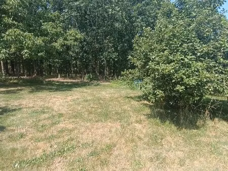 vends magnifique terrain la brède