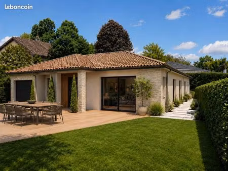 projet maison neuve sur terrain 450 m² au calme