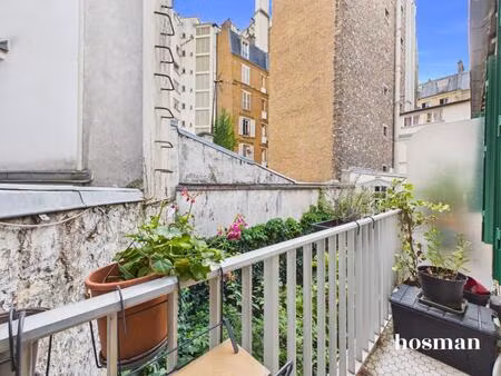 comme une maison ! duplex t2 - 30 m² avec balcon - rue du montparnasse  paris
