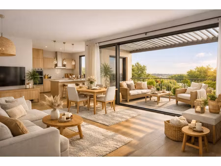 appartement à vendre rillieux la pape 3 pièce(s) 63m2 276 398€