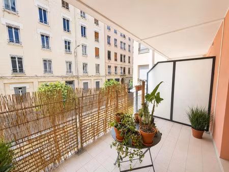 vente appartement 2 pièces 44 m² lyon 3 (69003)