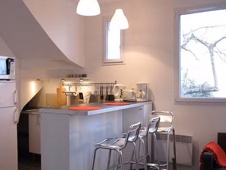 appartement 2 chambres meublé avec cheminée