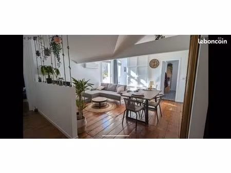 appartement t3 triangle d'or - terrasse - ascenseur – climatisation - dernier étage - cave