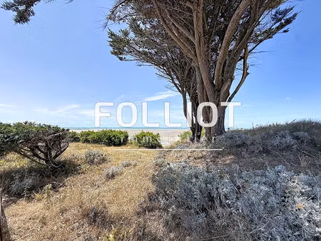 a vendre terrain constructible à saint pair sur mer vue mer