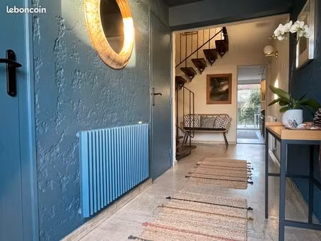 t7 maison d'architecte rénovée et climatisée à 400 m bordeaux