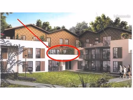 appartement t2 de 48 m² avec balcon à gradignan