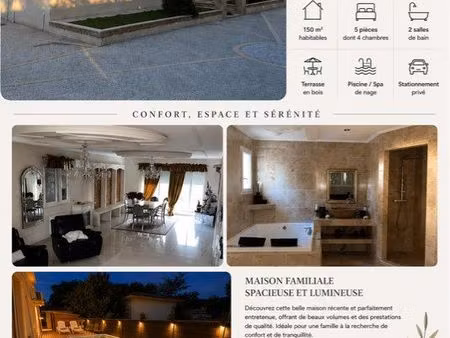 location  maison  standing