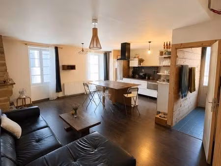 maison de bourg meublée flexible – 92 m²
