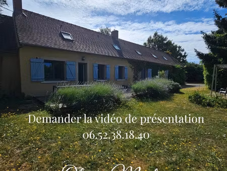 vente maison 7 pièces 180 m² pruillé-le-chétif (72700)