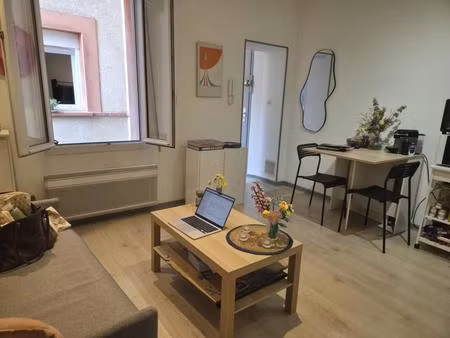 toulouse jean jaurés - appt type 2 lumineux  calme  vendu meublé et libre
