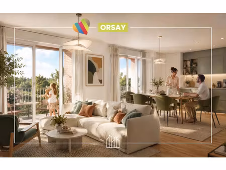 vente appartement neuf 2 pièces 41m2 orsay - 238000 € - surface privée