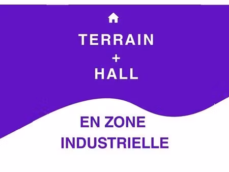 terrain industriel de 38 ares avec hall – zone industrielle de hoerdt