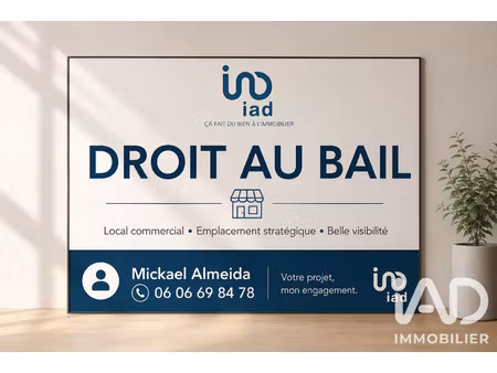 vente commerce 45 m² versailles (78000)